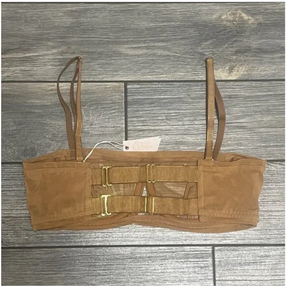 NWT We Are HAH X Free People Wired Bra 30-38C 30C 32C 34C 36C 38C Brown Sugar - Picture 11 of 13